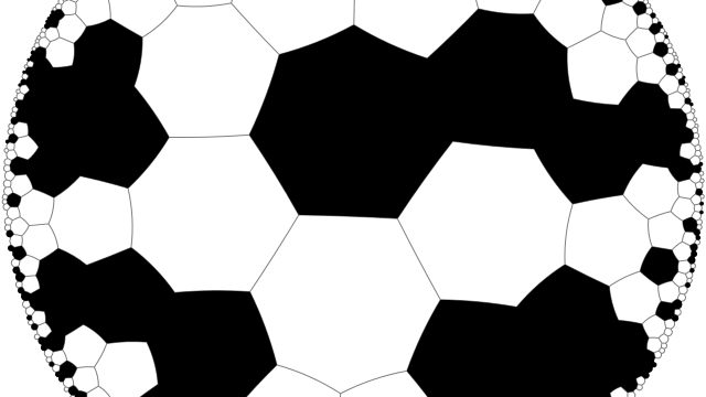 Random cells on a {7;3} tiling